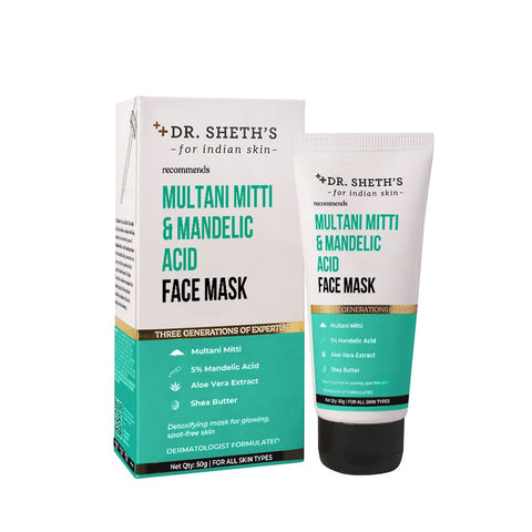 Dr. Sheth’s Multani Mitti & Mandelic Acid Face Mask 50 gm