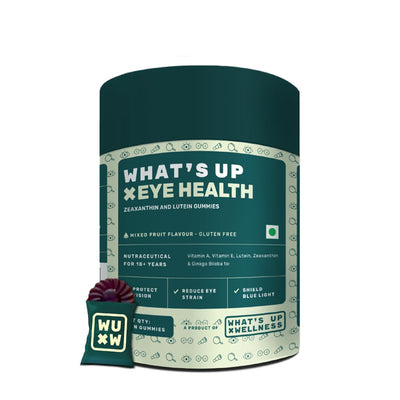 What's Up Wellness Eye Health Gummies 30 Days Pack (30 Gummies)