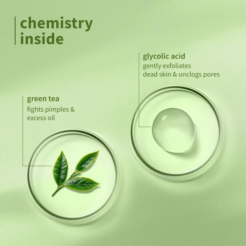 Plum Green Tea Pore Cleansing Face Wash for Oily, Acne Prone, Dry & Combination Skin - 100ml
