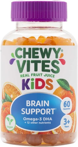 Chewy Vites Kids Brain Support Gummies 60's