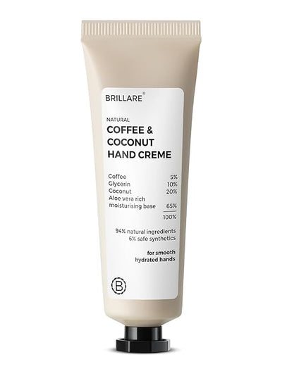 Brillaire Coffee & Coconut Hand Cream 30Gm