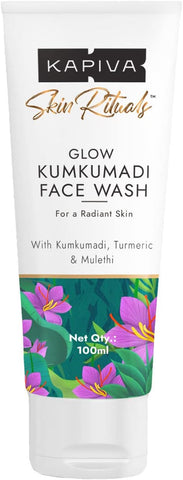 KAPIVA Glow Kumkumadi face Wash Skin Rituals 100 ml