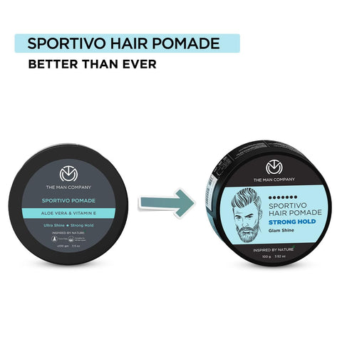 The Man Company Sportivo Hair Styling Pomade Hair Wax (100 g)