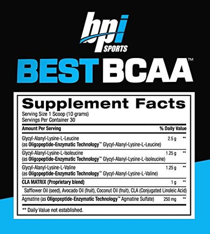 BPI Best BCAA 30serv Passion Fruit 300g