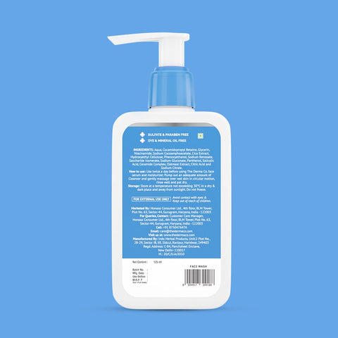 THE DERMA CO 2% Niacinamide Oily-Skin Cleanser 125 ml