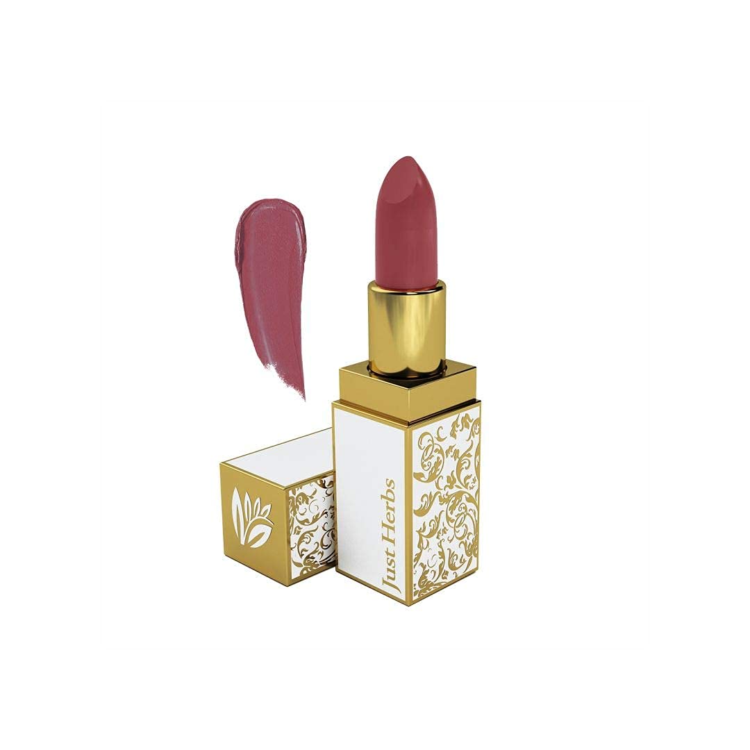 Just Herbs Ayuredic Lipstick-08 Rose Brown (Half - Size) 1.8g