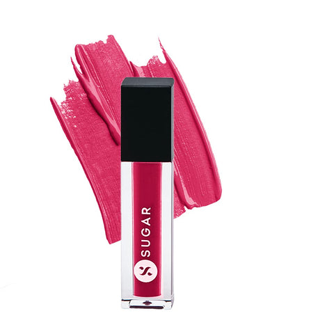 SUGAR Smudge Me Not Liquid Lipstick - 02 Brink of Pink