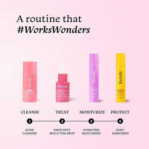 Foxtale Rapid Spot Reduction Drops With 3% Tranexamic Acid & Niacinamide, Fades Marks & Pigmentation