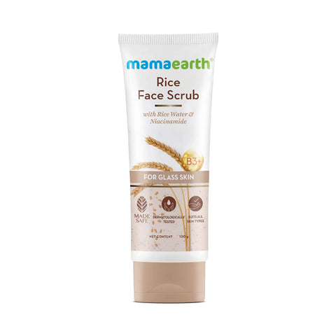 Mamaearth Rice Face Scrub 100g