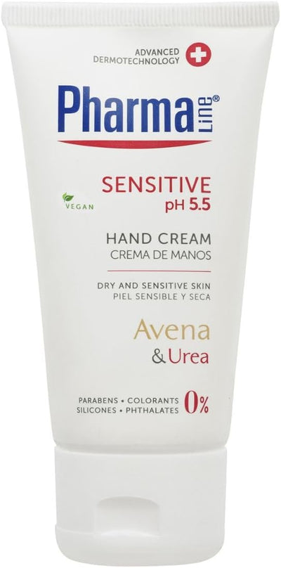 PharmaLine Sensitive Hand & Nail Cream 75ML