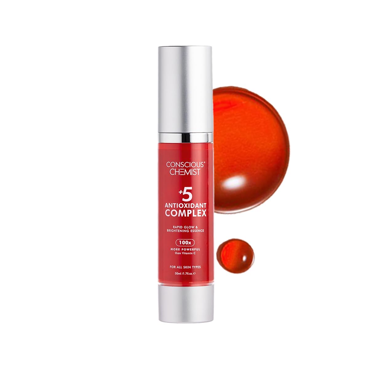 Conscious Chemist Rapid Glow & Brightening Essence | Face Serum – 50ml
