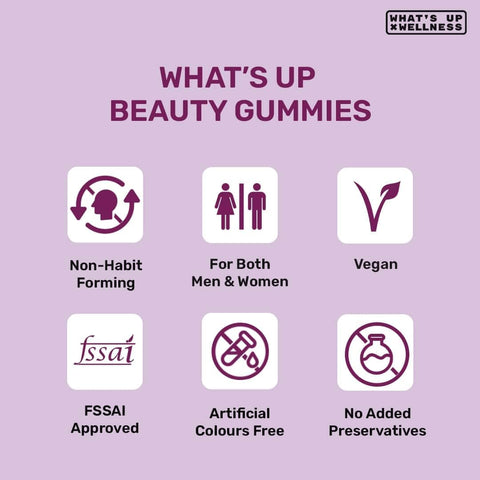 What's Up Wellness Beauty 30 Gummies