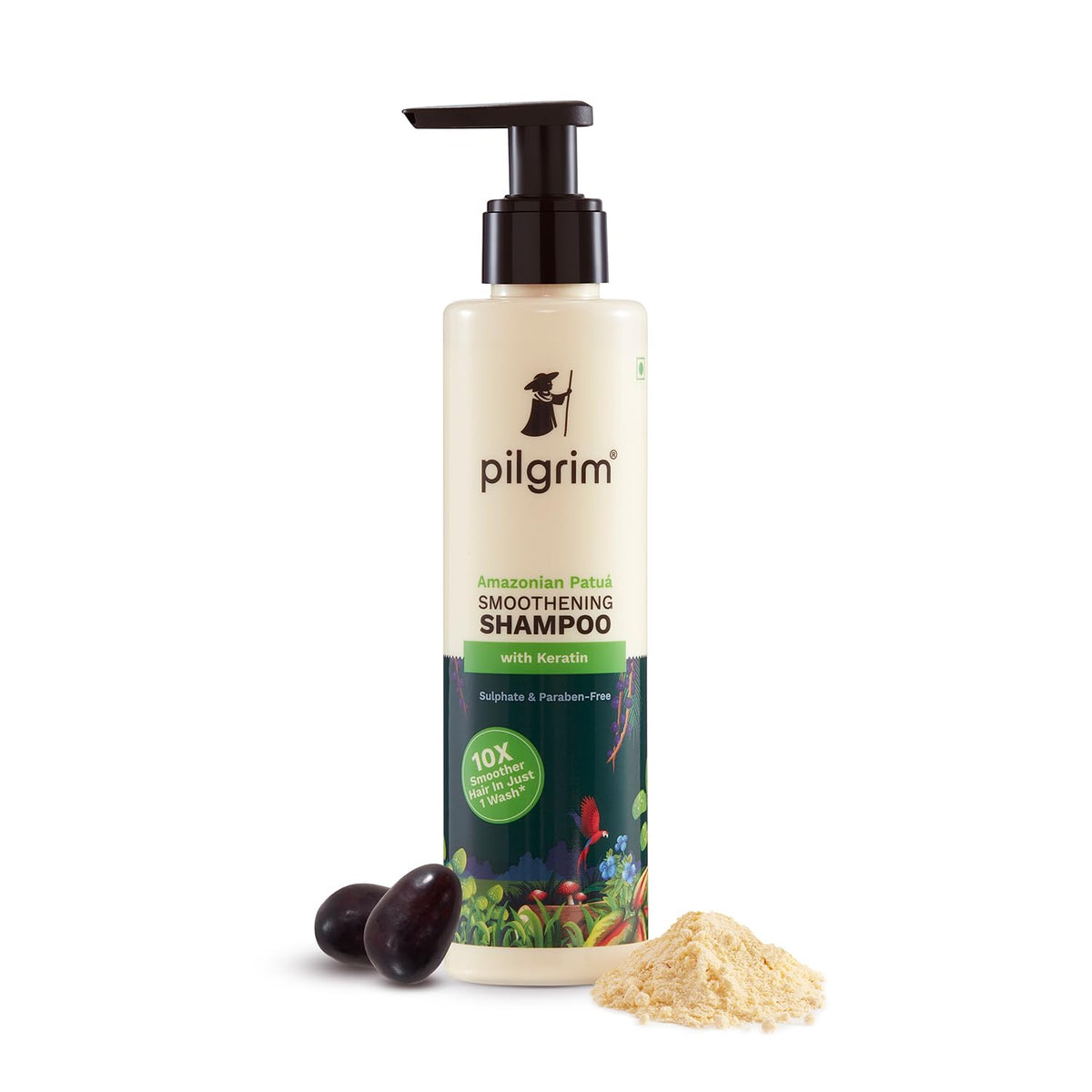 Pilgrim Patu¡ & Keratin Hair SMOOTHENING SHAMPOO