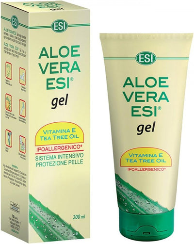 Esi Aloe Vera Gel Vit E + Teatree 200 Ml