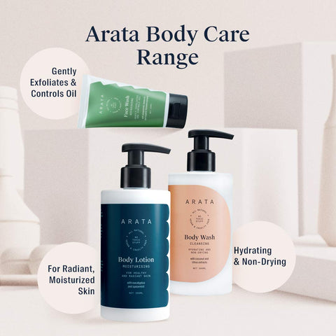 Arata Natural Moisturising Body Lotion (300 Ml)