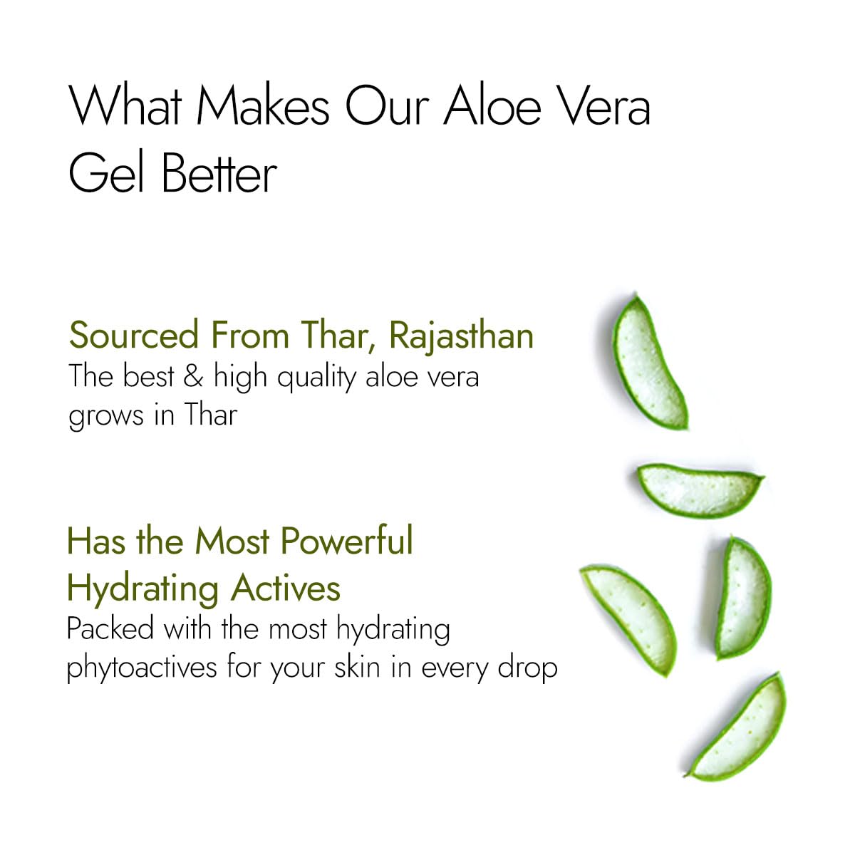 Kapiva Aloe Vera Skin Gel 500 Gm