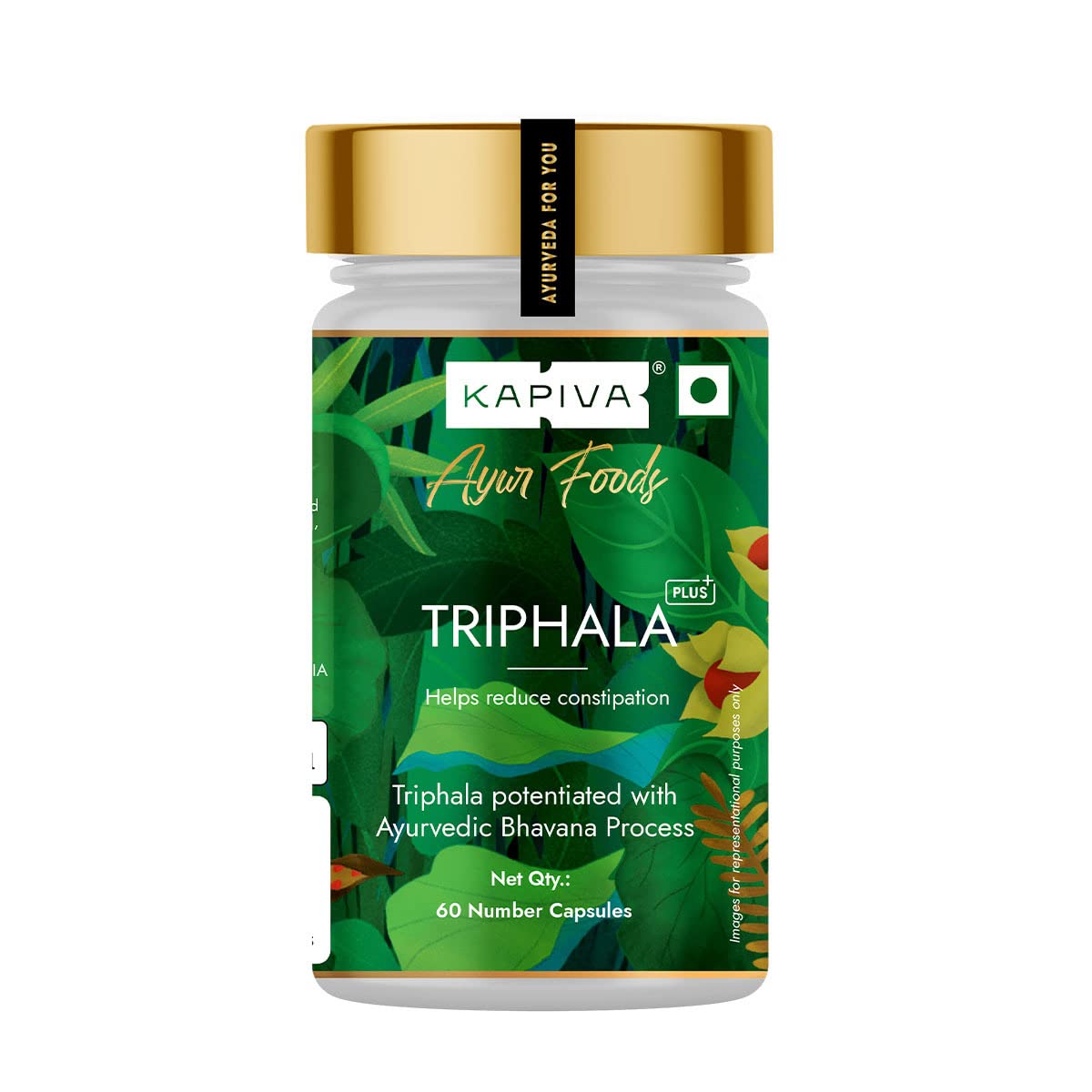 Kapiva Triphala 60 capsules, Pack of 2