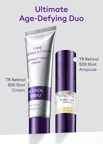 Missha Time Revolution Retinol 500 Shot Cream 60ML