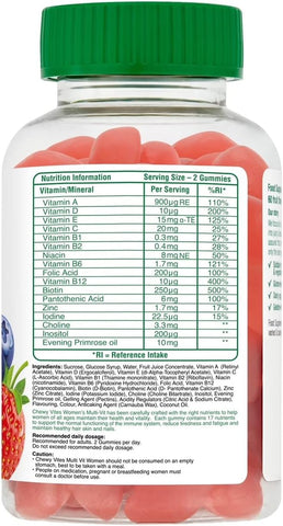 Chewy Vites Womens Multi- Vitamin Gummies 60'S