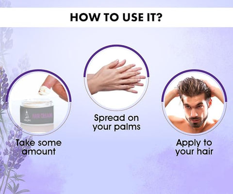 Urban Gabru Hair Growth Cream with Coconut, Aloe Vera Protein for Hair Growth and Scalp Nourishment 100gm