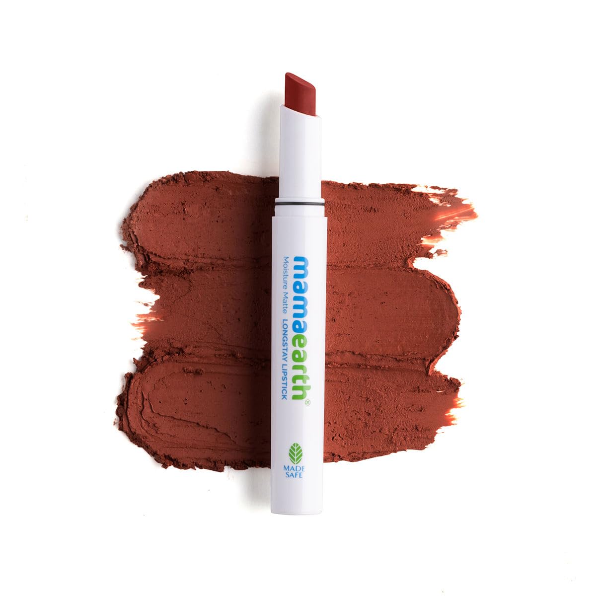 Mamaearth Moisture Matte Long Stay Lipstick 16 Hazelnut Brown 2g