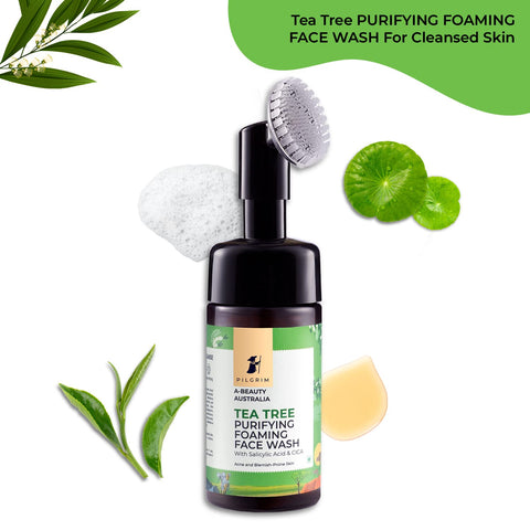 PILGRIM Australian Tea Tree and Salicylic acid Foaming Face wash