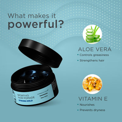 The Man Company Sportivo Hair Styling Pomade Hair Wax (100 g)