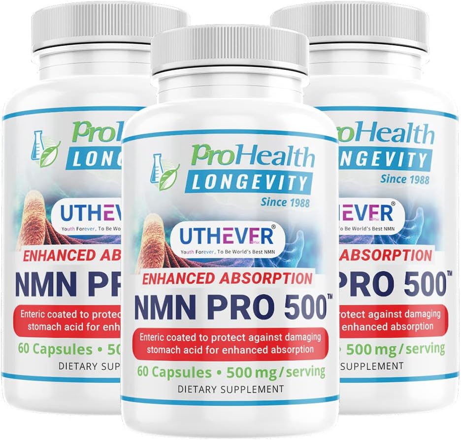 ProHealth Longevity NMN Pro 500 Enhanced Absorption