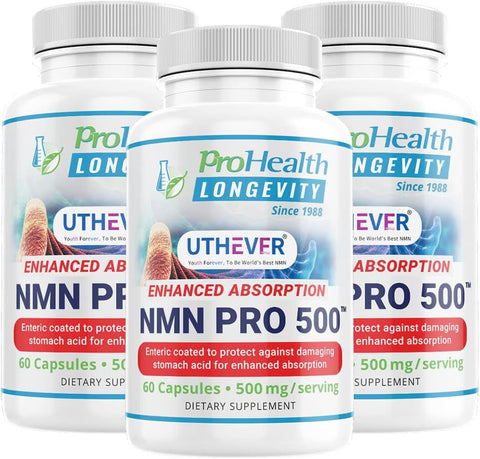 ProHealth Longevity NMN Pro 500 Enhanced Absorption
