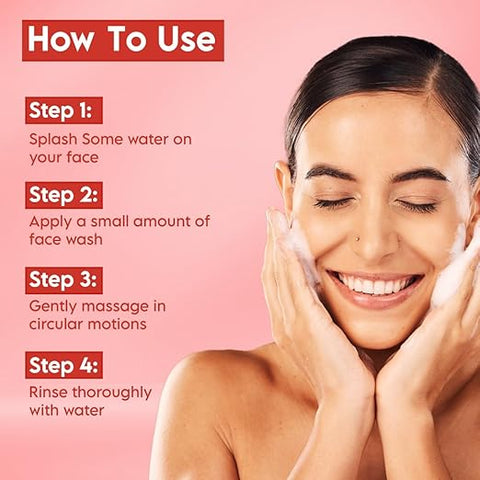 Clensta Red Aloe Vera Skin Glow Face Wash – 100 ml