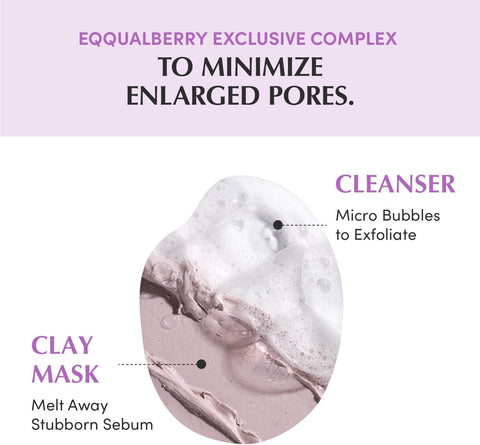 Eqqualberry Purple Rice Pore Purifying Pack Cleanser 130G