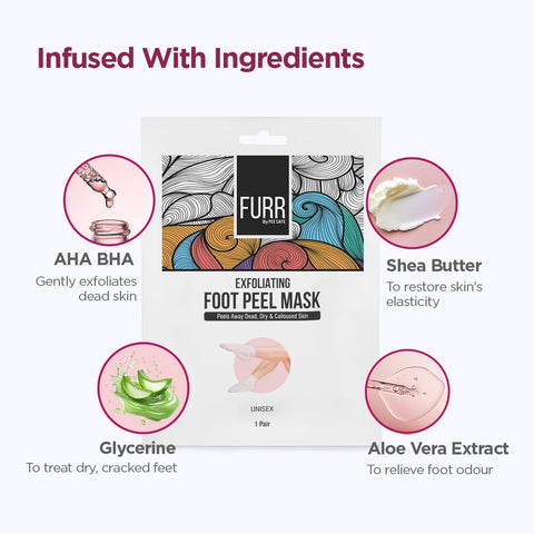 Furr Exfloating Foot Peel Mask