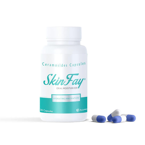 SKINFAY - Oral Moisturizer | Hydrating Moisturizer Capsule | Boosts Collagen | Moisturizes Skin | Reduces Fine Lines & Wrinkles | 1 Capsule a Day | 30 Capsules