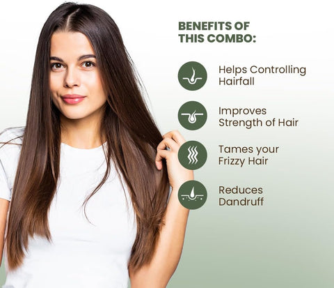 Rey Naturals Complete Hair Care Kit-Castor Oil + Coconut Oil + Almond Oil + Rosemary Oil + Tea tree Oil Combo
