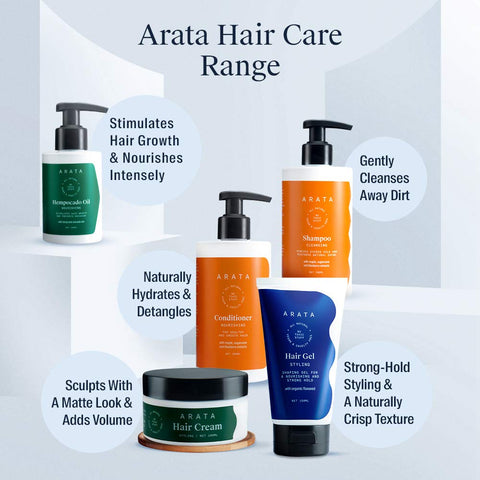 Arata Natural Oil Control Cleansing Shampoo (300 Ml)