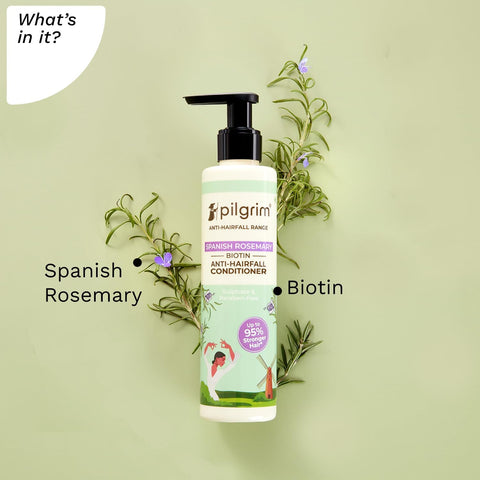 Pilgrim Spanish Rosemary & Biotin Anti Hairfall Conditioner 200ml