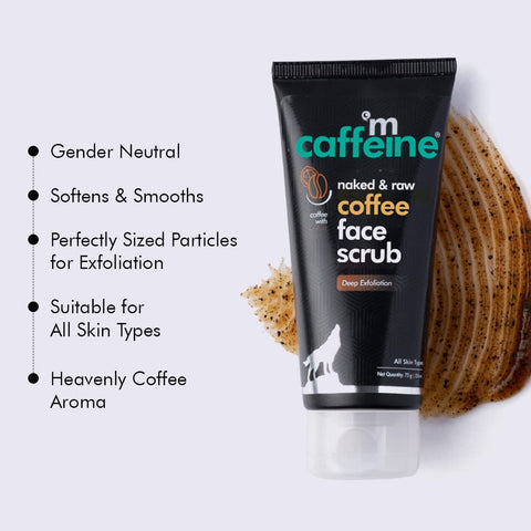 mCaffeine Exfoliating Coffee Body & Face Scrub