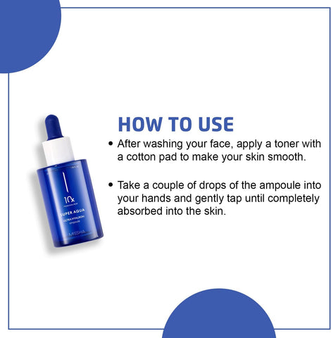 Missha Super Aqua Ultra Hyalron Amp 47ML