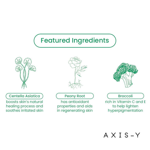 AXIS-Y Mugwort Green Vital Energy Complex Sheet Mask 27ml