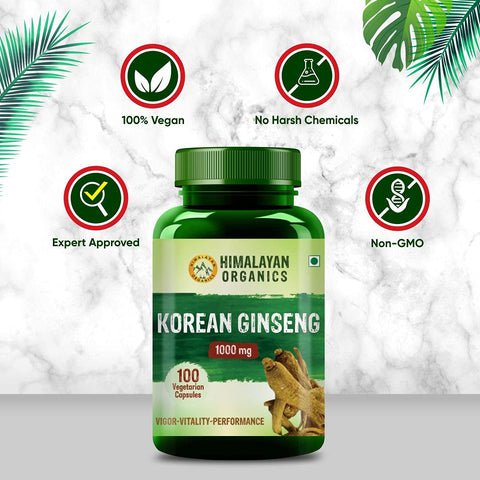 Vedapure Teststerone Booster and Himayalan Korean Ginseng Combo