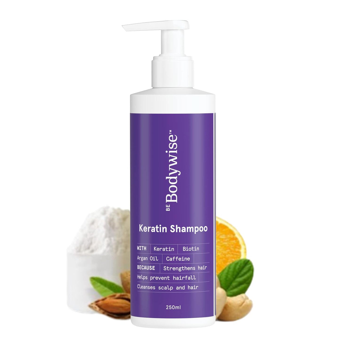 Be Bodywise Keratin Shampoo 250ml