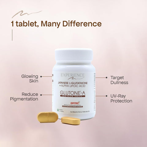 Glutone-A | Japanese Glutathione Tablets 15