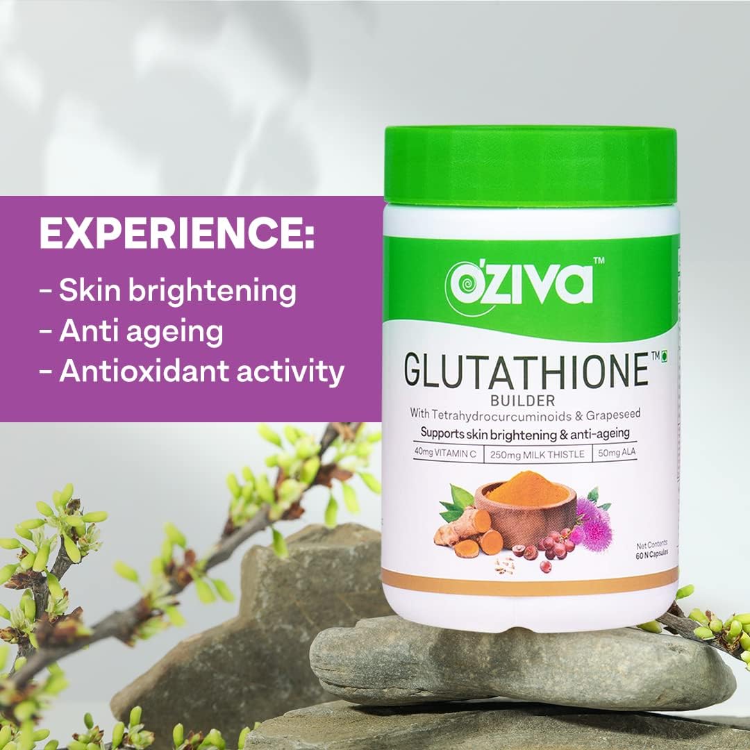 oziva glutathione tablets side effects Plant Based Builder | Glutathione For Skin Glow & Anti-Ageing skin lightening peel Size:Sheet Compounded Glutathione Injection |