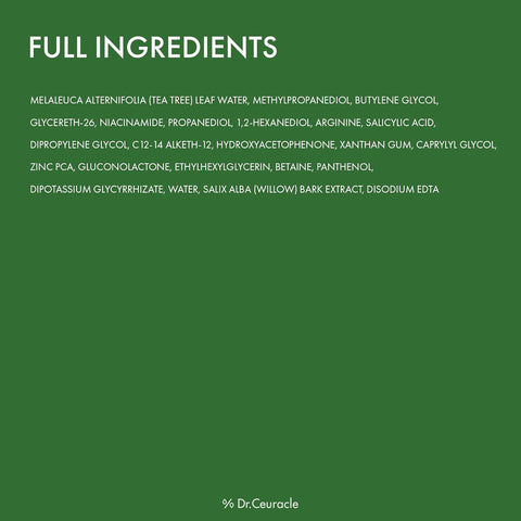 Dr.Ceuracle Tea Tree Purifine Toner Pad 160Ml (60Pcs)