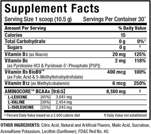 Allmax Nutrition Aminocore Bcaa Watermelon 345g