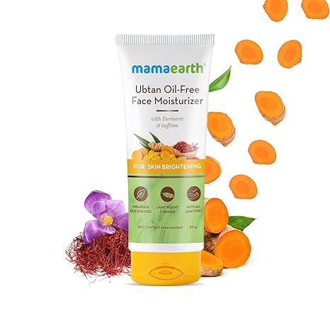 Mamaearth-Ubtan Oil-Free Face Moisturizer 80 Ml