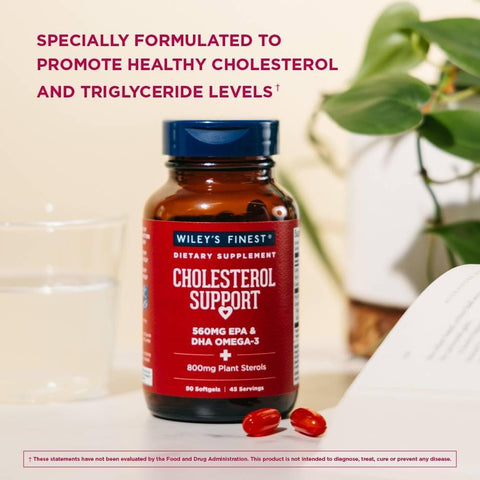 Wiley's Cholesterol Support Softgel 90's