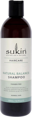 Sukin Natural Balance Shampoo, 500 Ml