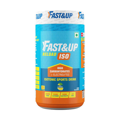 Fast&up Reload Iso - إلكتروليتات متساوية التوتر (عبوة مكونة من 31 قطعة) 32 جرامًا لكل ليمونة