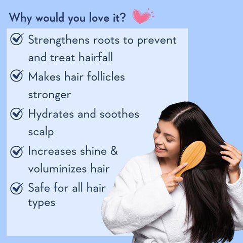 Wishcare Multi Peptide Rice Water Anti Hairfall Shampoo